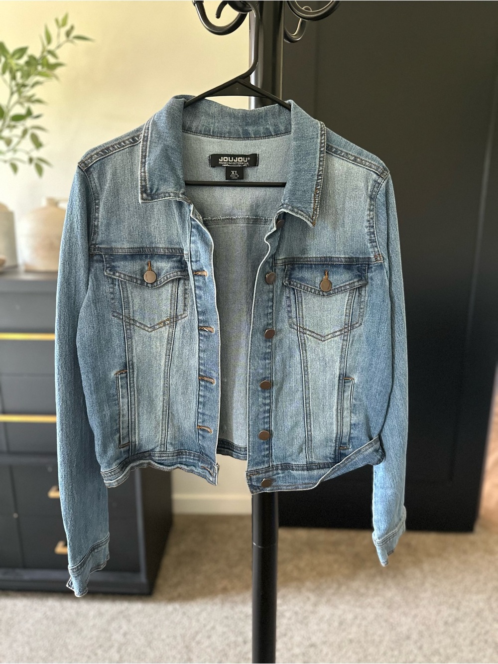Jou Jou Light Blue Denim Jacket - Women's